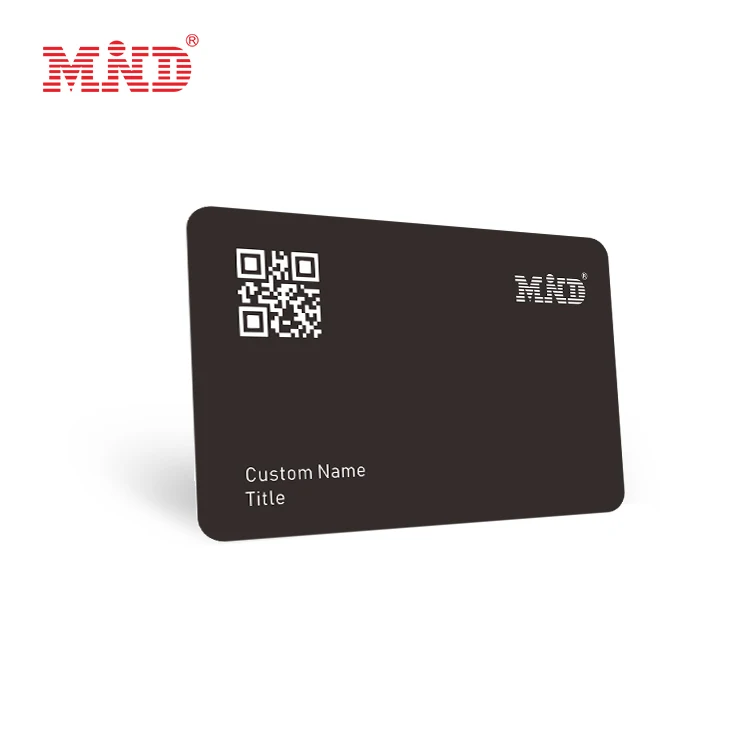 Пользовательские пластиковые RFID визитная карточка мемориальная смарт-цифровая ПВХ Nfc с логотипом