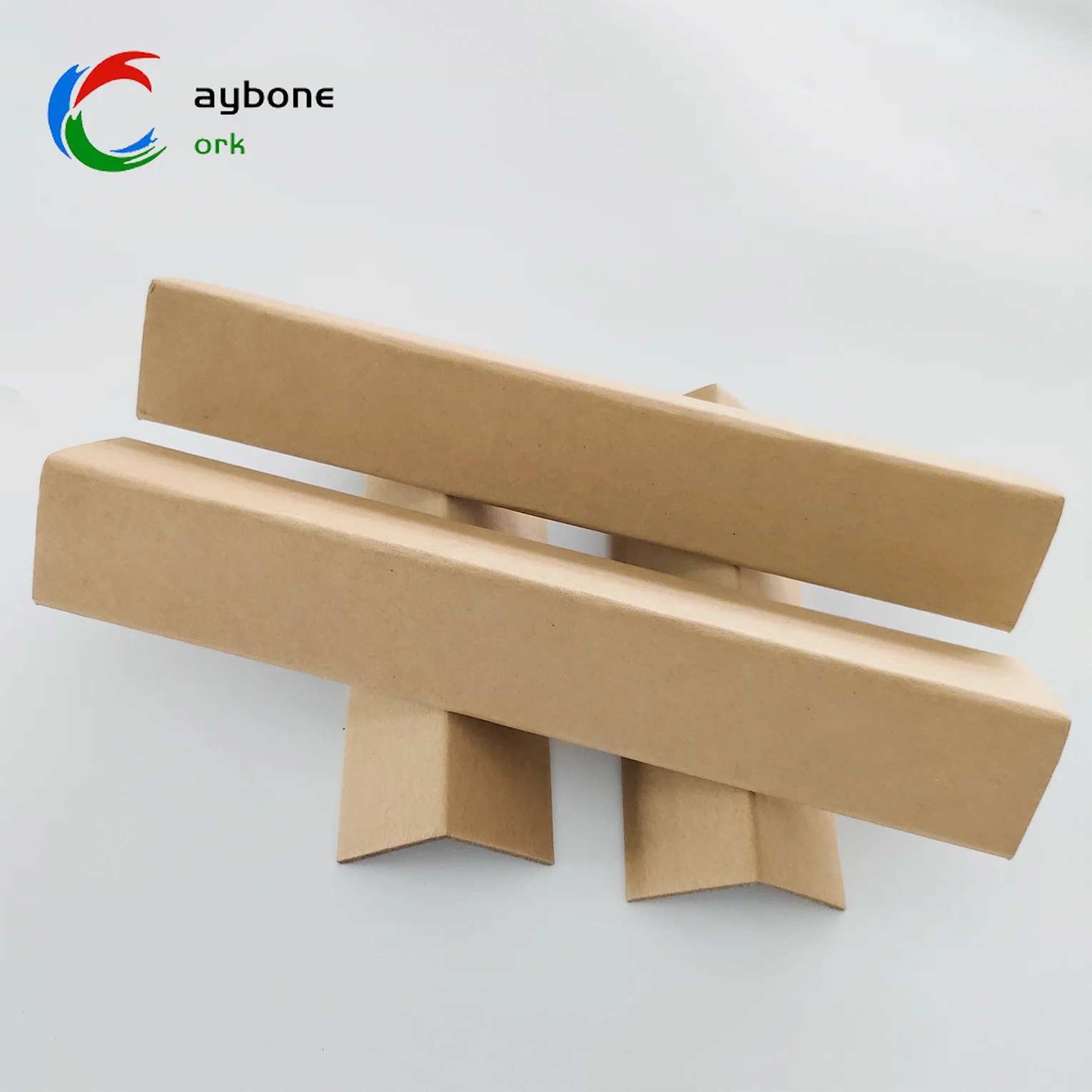 Eco-Friendly Hard Paper Pallet Edge Protectors V L Shape Carton Cardboard Corner Protective Cushioning Material Material