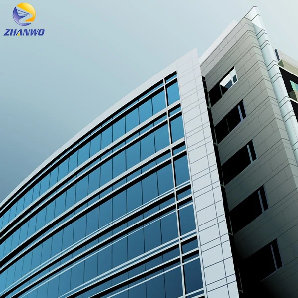 China Manufacturer 6.3 Mm 8.3 Mm 10.3 Mm Pvb Film Safety Building Tempered Laminated Glass Curtain Wal