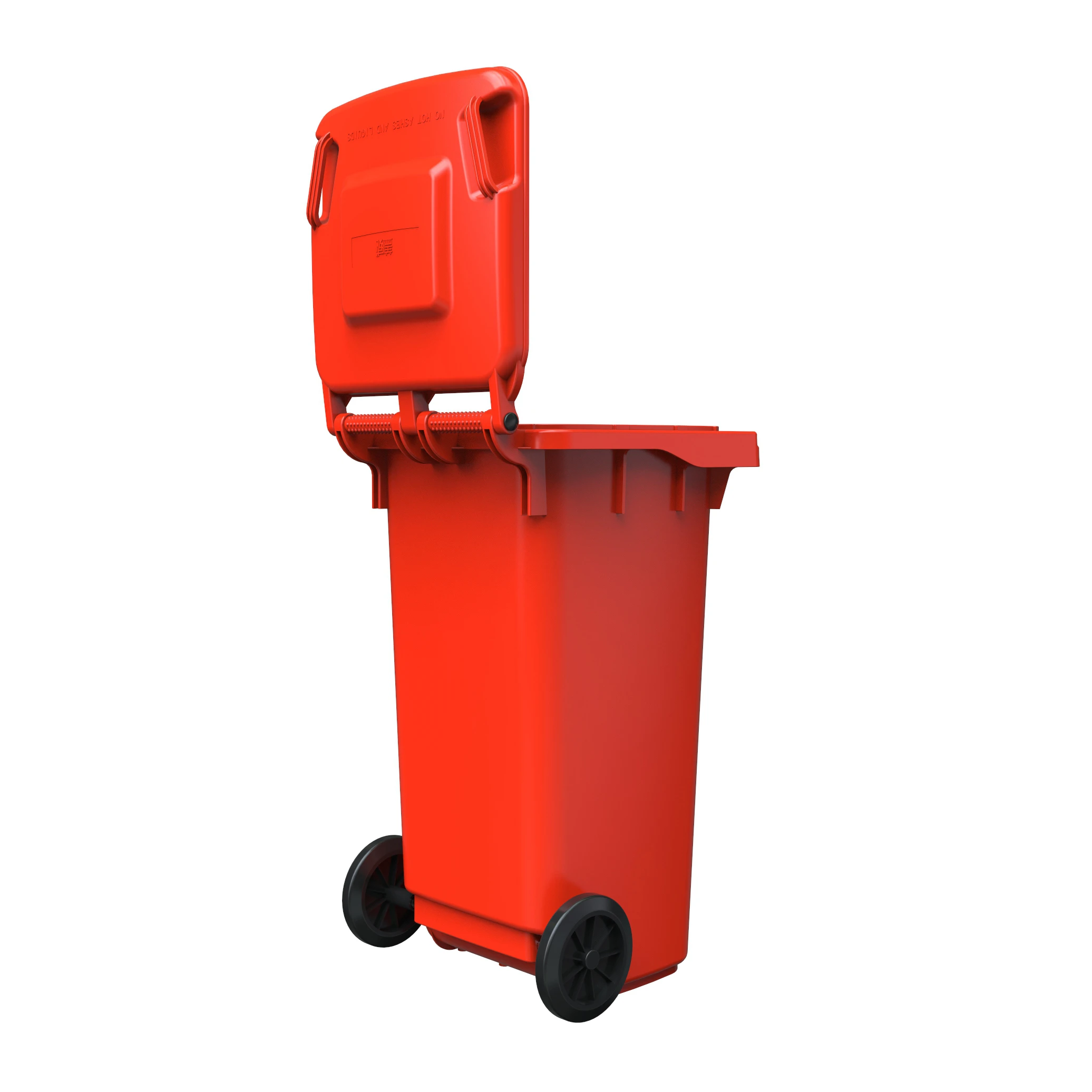 240 liter plastic waste dustbin garbage wheelie trash made in China