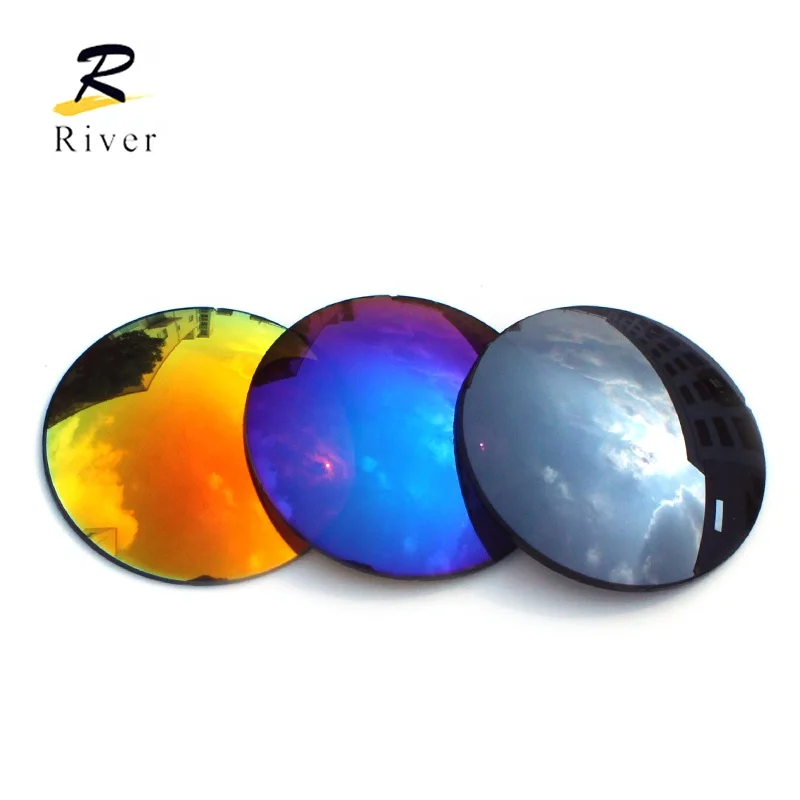 River optical cr39 resin polarized lenses UC coating Protection Against Glare sunglasses lenses