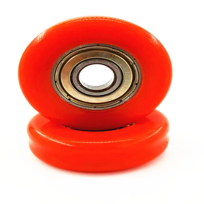 Factory mass production nylon pulley bearing 608Z carbon steel ANK-7 door & window roller wheel