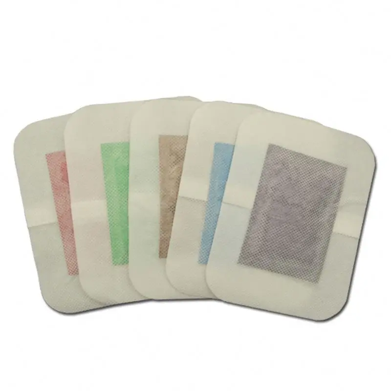 Custom Printed Food Grade japanese health broadcast patches Rose   relax foot patch