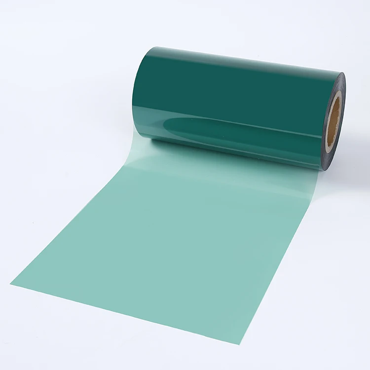 Professional Support Coating Green Bopet  Green Color Bopet Sheet Film