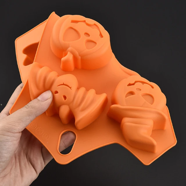 Custom Baking Set Removables Fondant Bakery Modern Silicone Halloween Mousse Cake Mold