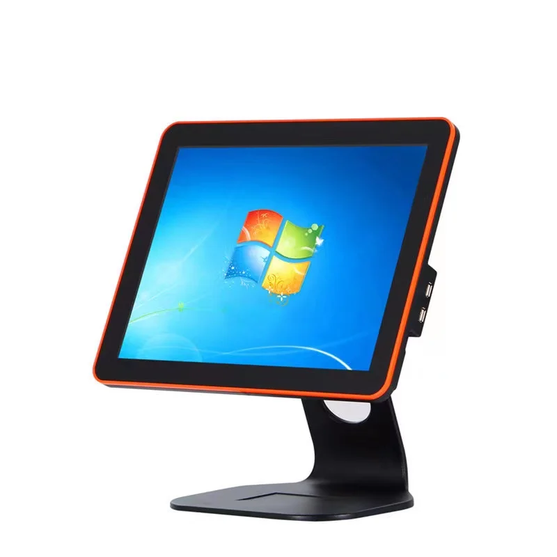15-inch touch screen retail catering POS system all-in-one POS terminal cash register link receipt printer automatic cash drawer