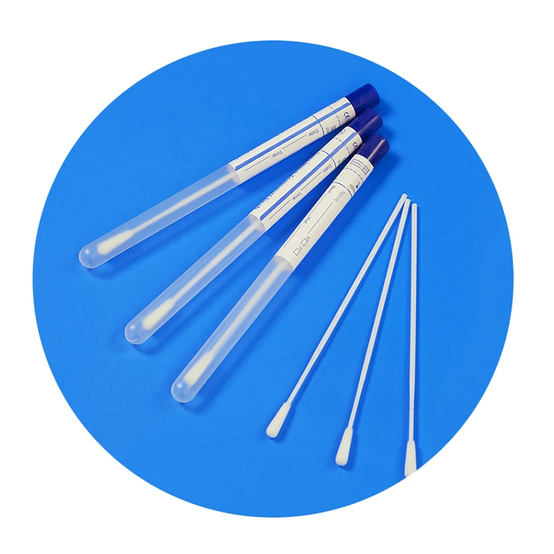 ISO13485 Certification Disposable Medical Specimen Collection Swabs Sampling Swabs for Genetic Testing Laboratories