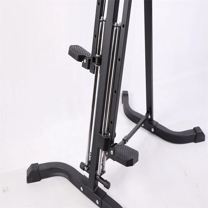 Vertical Climber for Home Gym Folding Exercise Cardio Workout Machine Stair Master Fitness Set
