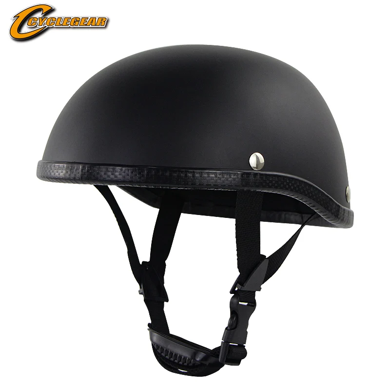 vintage motorcycle helmet half face  retro capacete moto Cyclegear CG109