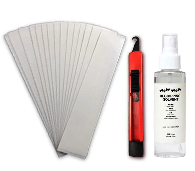 Golf Regripping Tool Kit With Rubber Regrip Vise
