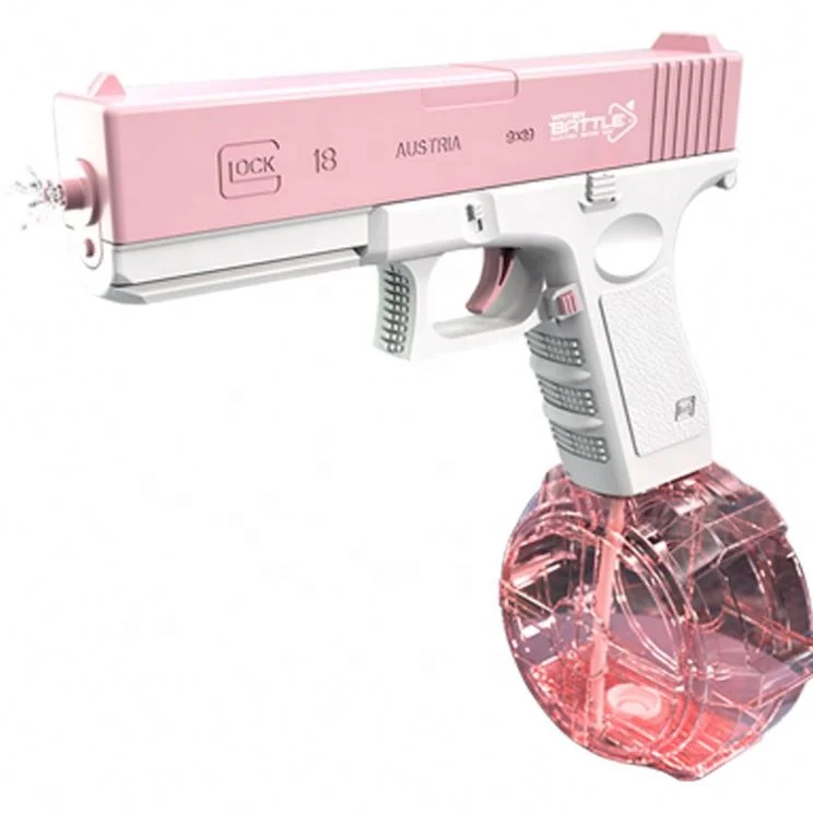 HD Electric Pistol Toy Revolver Unisex Puissant New Alectric Display Custom Songkran Fast Delivery Shooting Big Pirate Water Gun