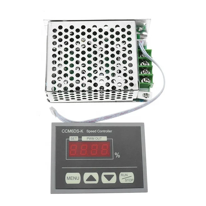 CCM6DS-K 30A 240W DC 12V To 80V PWM контроллер скорости двигателя светодиодный дисплей регулятор