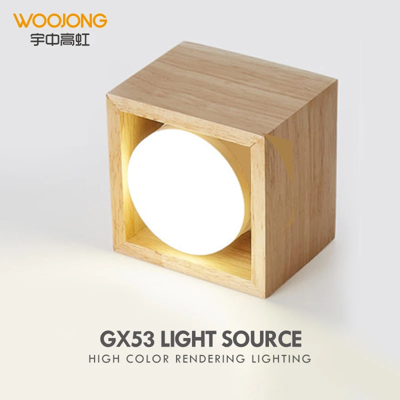 WOOJONG Factory Hot Selling High Quality And Good Efficiency 2700-6500K AC170-264V 13W CB/CE/ERP 15000H LED GX53 Lamp