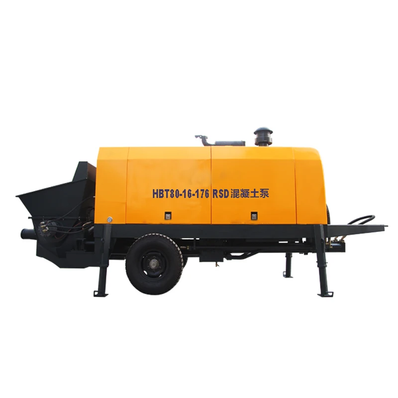 Factory price diesel concrete machinery concrete pump