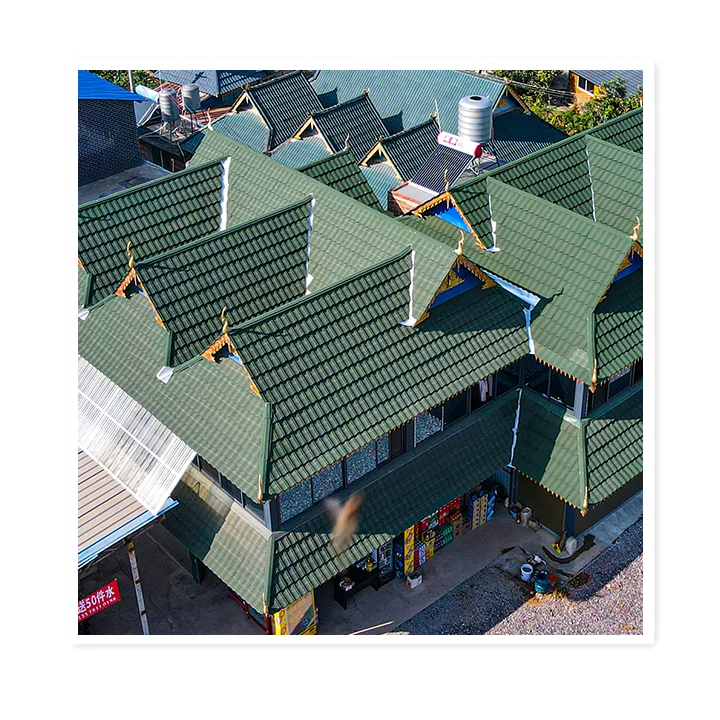 Colorful Shingle Roof Tiles Stone Coated Metal Roofing Tile Building Material Factory Making Price