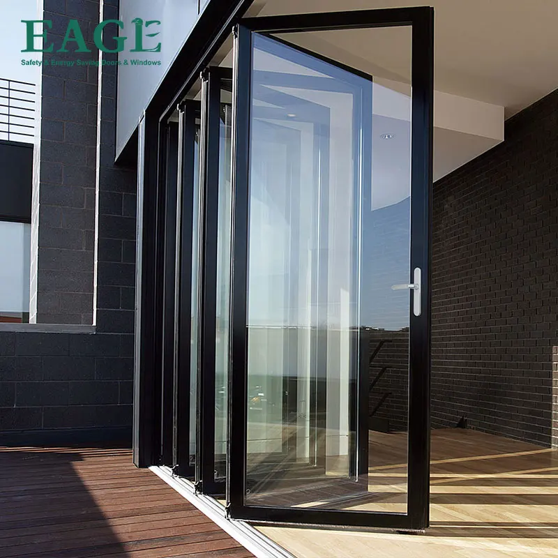 Aluminium sliding patio doors commercial glass sliding folding doors patio sliding bi fold glass doors