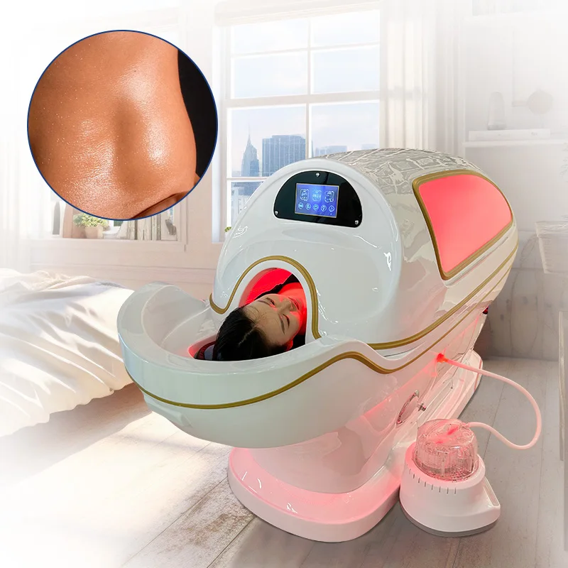 Guangyang wet steam pot Steam Bath Hydro Massage Ozone Spa Capsule For Reduce stress