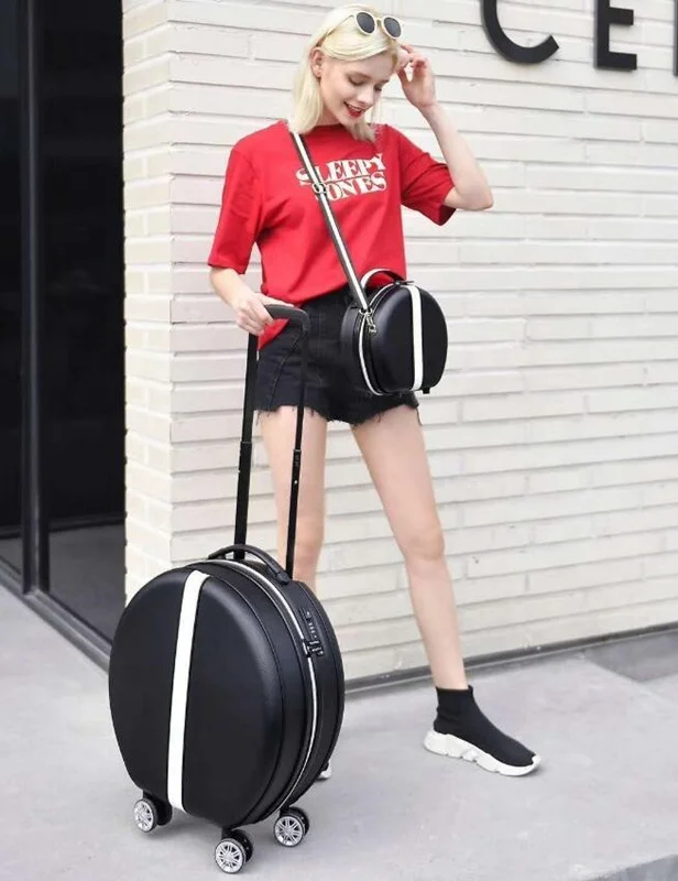 2022 New Fashion Wholesale Nice Design Weekend Travel Bag On Wheels,Women Ladies Tote Travel Trolley Bag With TSA Password Lock