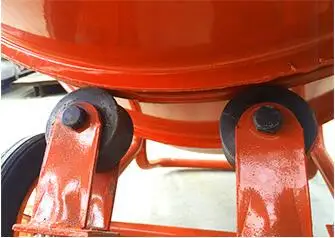 EB factory wholesale Concrete mixing equipment industrial dry powder mixing machine hand push concrete mixer