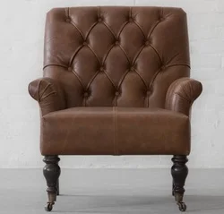 Modern Luxury Industrial Leather Sofa For Sale