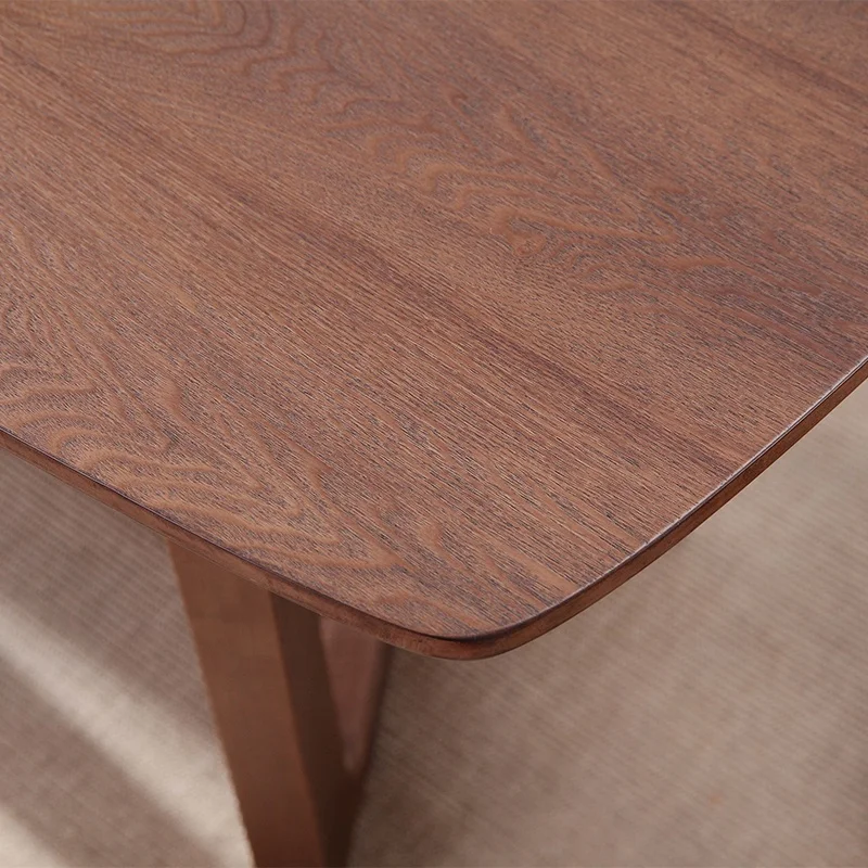 Modern Wooden Dining Room Furniture Restaurant Dinette And Hotel Table And Chair Set