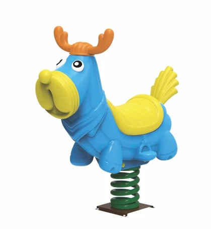 Rocking Horse Plastic lamb Colorful Children Animal Riding Toy Kids Baby toy rocking horse