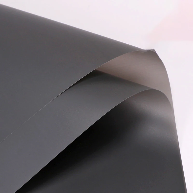 Korean translucent plastic soap flower packaging rose bouquet gift wrapping paper