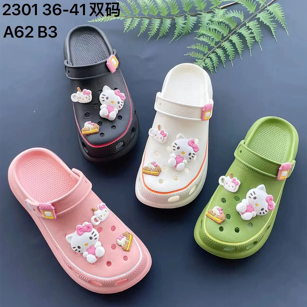 Hot Sell Summer Unisex Eva Anti Slip Casual Garden Sandals Beach Outdoor Clogs Shoes For Women
