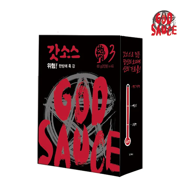 Chili sauce seasoning suitable for a variety of dishes, three degrees of spiciness can choose Korean God sauce seasoning