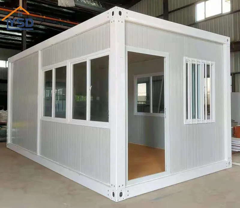 Portable Movable Detachable Prefabricated Container House for Outdoor Food Kiosk