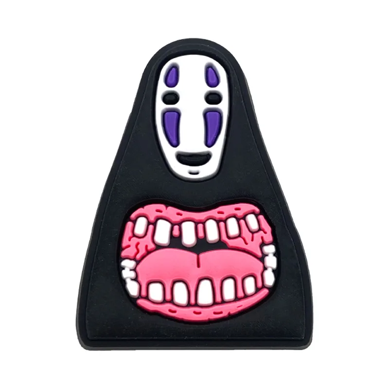 BHC OEM/Kuanji wholesale animation cartoon crocodile pattern custom pendant shoelace decorative pendant buckle custom wholesale