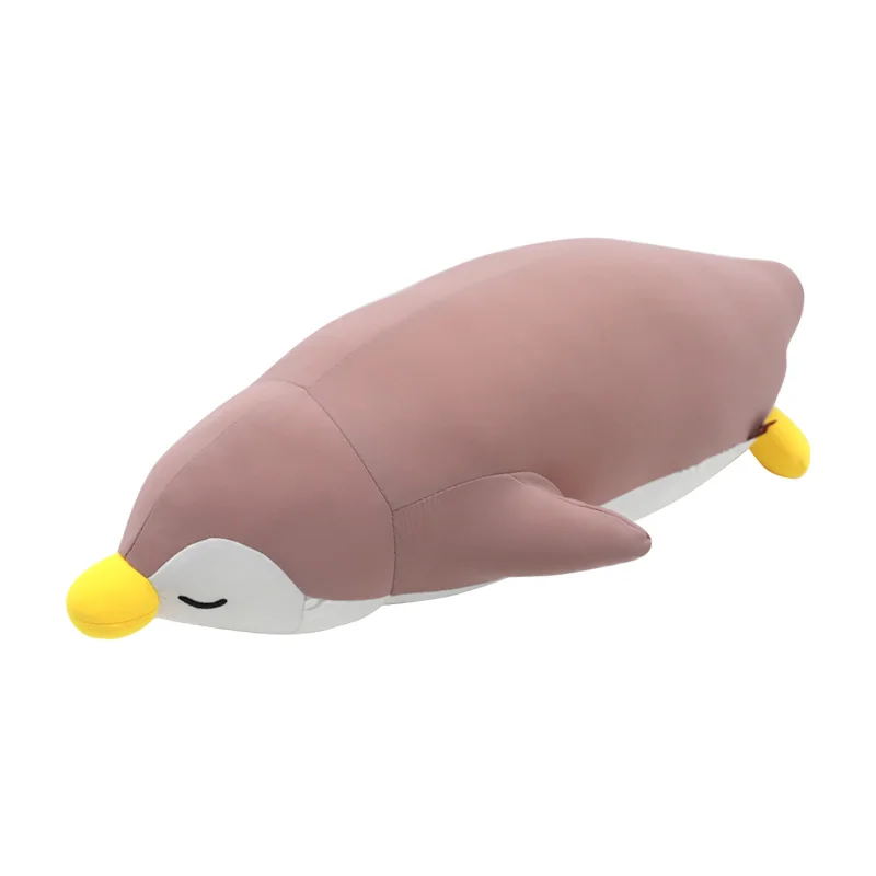 Wholesale OEM ODM Cartoon Penguin Ice Silk Plush Toy Cool Feeling Hugging Pillow Animal Stuffed Doll
