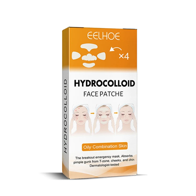 2022 Good Quality 20PCS Hydrogel Facial Acne Patch Portable Transparent and Invisible Acne Removal Face Care