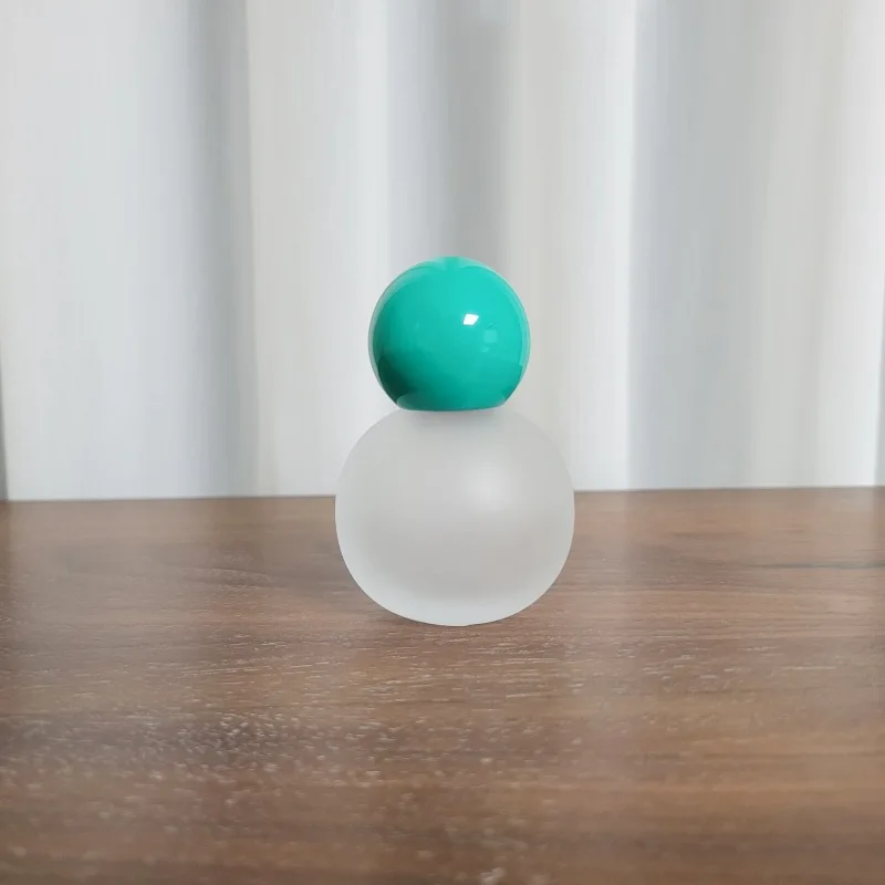 30ml glass Perfume 13mm compressed glass bottle seal fragrance spray bottle with seal scent frosted spray mini bottle