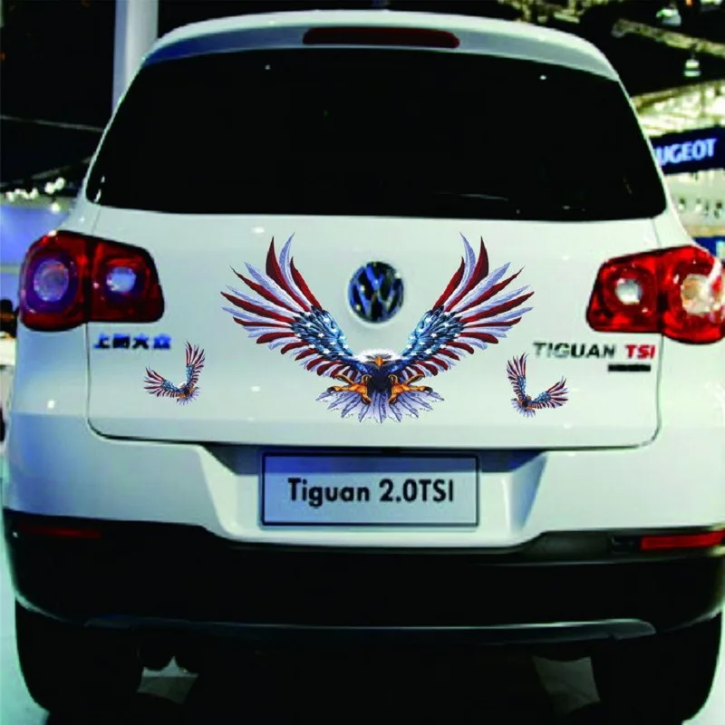 car hood door body trim sticker american eagle sticker