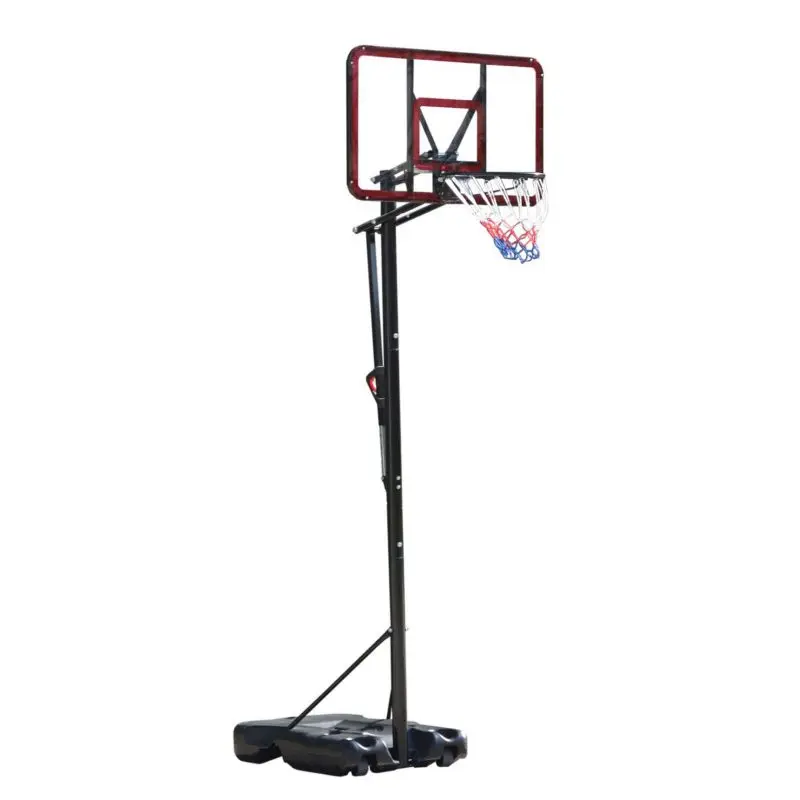 M.Dunk Water Base Quick Power Lift Adjust Height Adjustable Outdoor Basketball Stand Hoop System for Adults