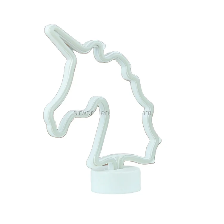 Desktop Unicorn neon light Kids Night Unicorn Lamp neon lamp