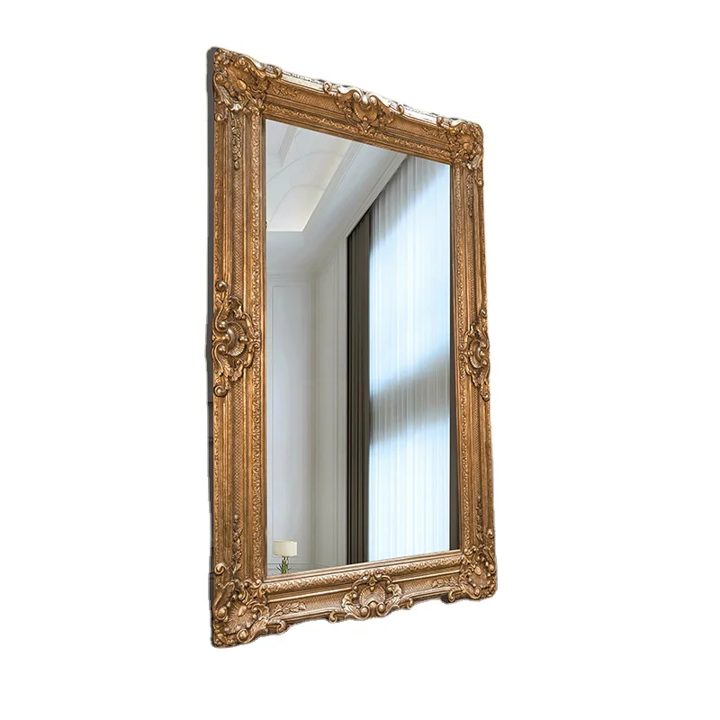 
MOK Ornate frame length stand wide antique big large wall full body project mirror 