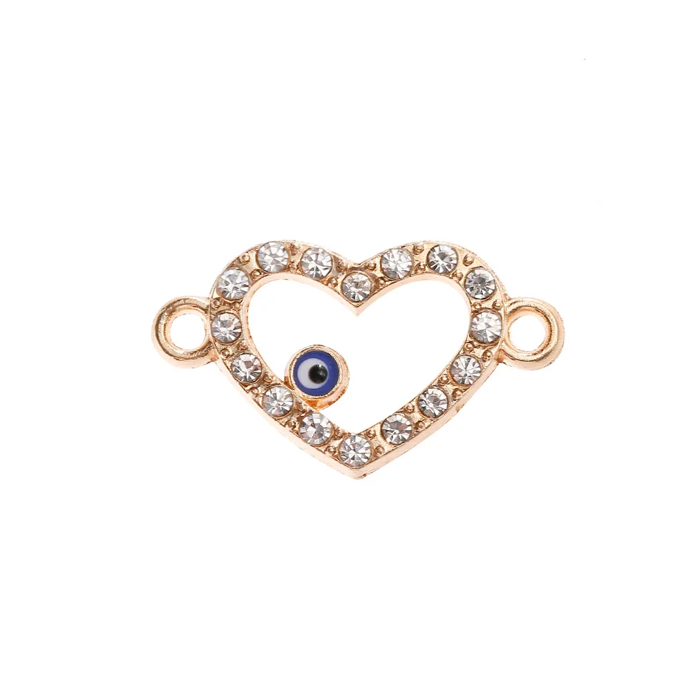 KDC750 wholesale fashion hot sales alloy evil eye charm jewelry findings for jewelry making