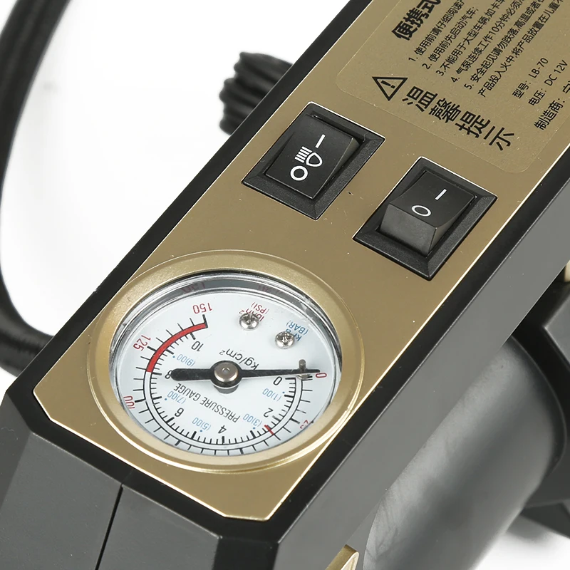 
New Style Car Air Compressor 12V Mini Portable Car Tire Inflator 