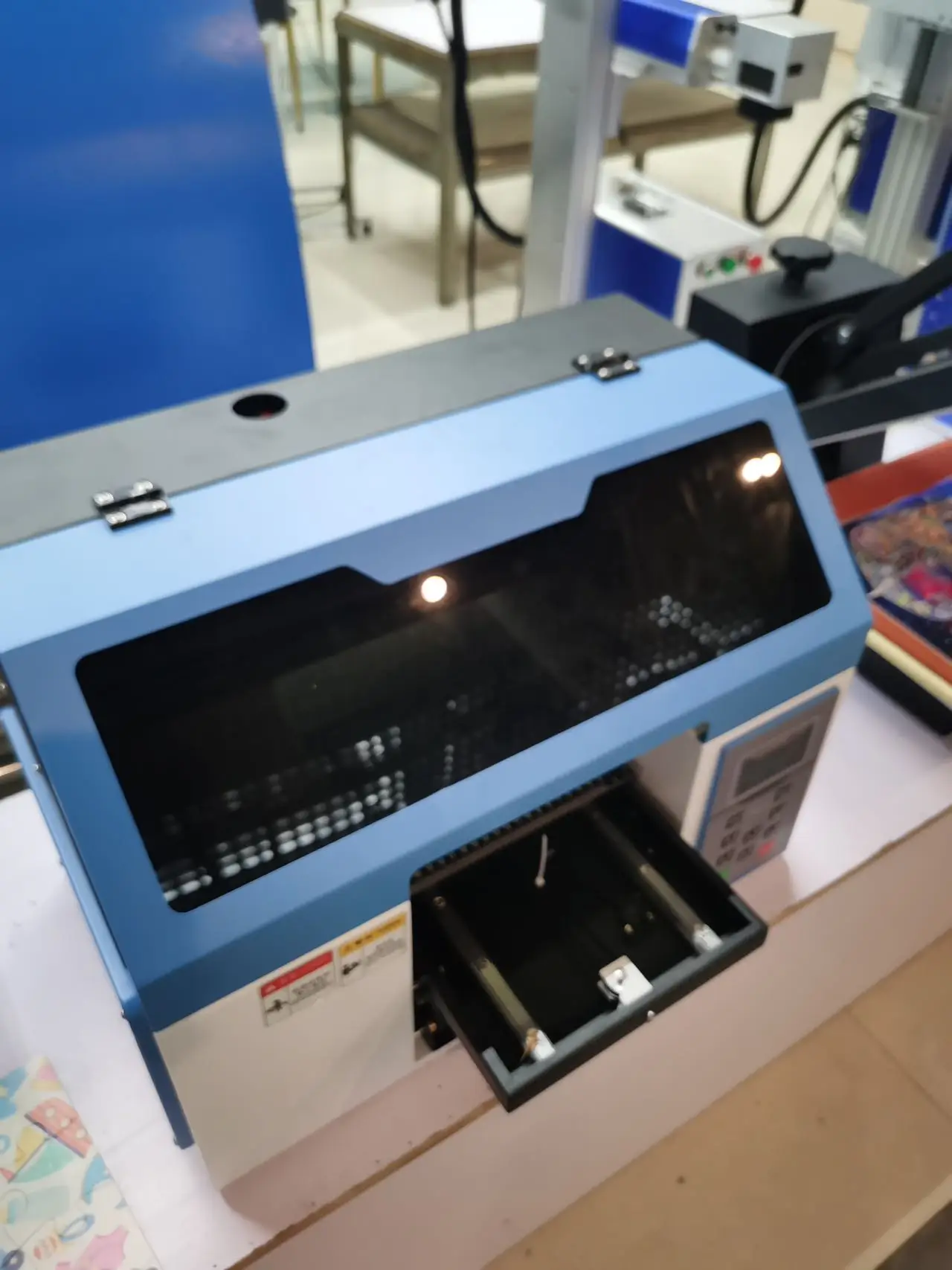 Small Size 2030 A4 Uv Inkjet Printer Bottle Pen Phone Case Printing A4 UV Flatbed Printer for small business