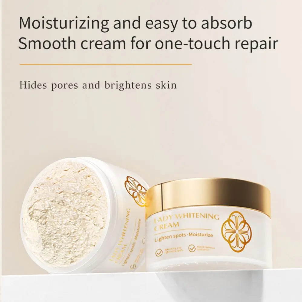cosmetic custom brightens skin care smooth moisturizing dark spot freckle removal whitening face cream