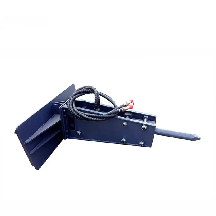 Factory hot selling Rock Breaker Skid Steer loader spare parts Hydraulic Concrete Breaker with loader Attachment