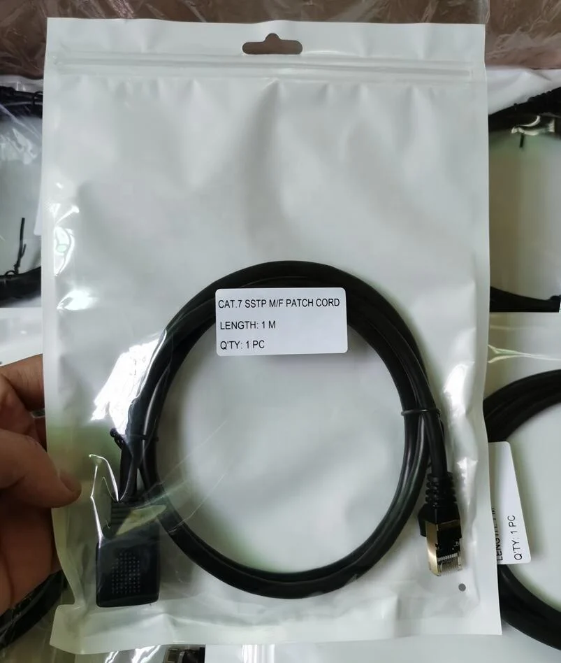  Ethernet-кабель RJ45 Cat 7 Удлинительный кабель «штырь-гнездо» Сетевой удлинитель локальной сети 1 м шнур для ПК и