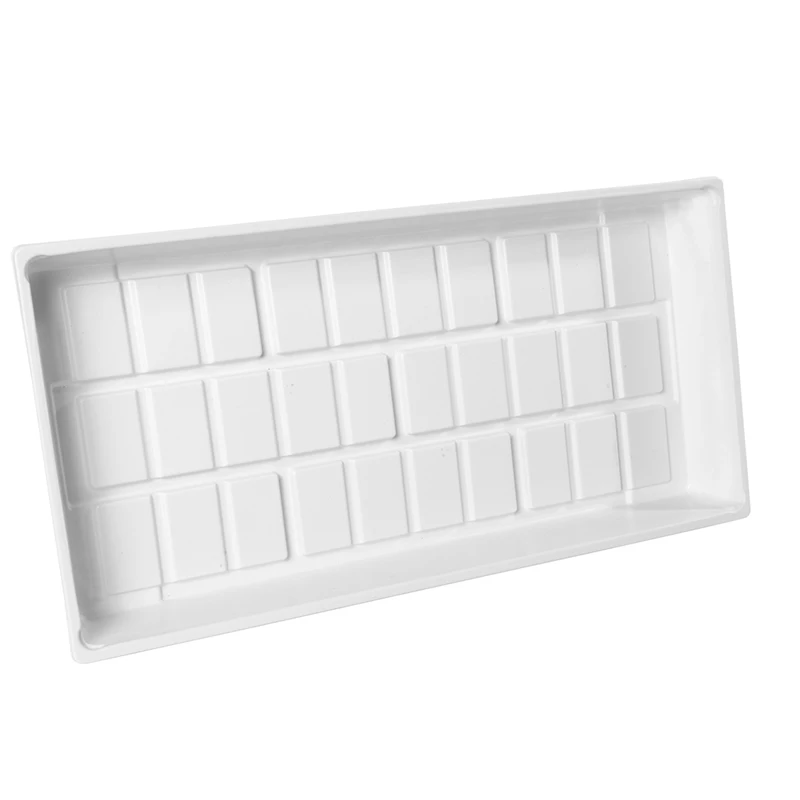 indoor hydroponics system 4 by 8 flood tray 4x8 microgreen tray with drain for green house