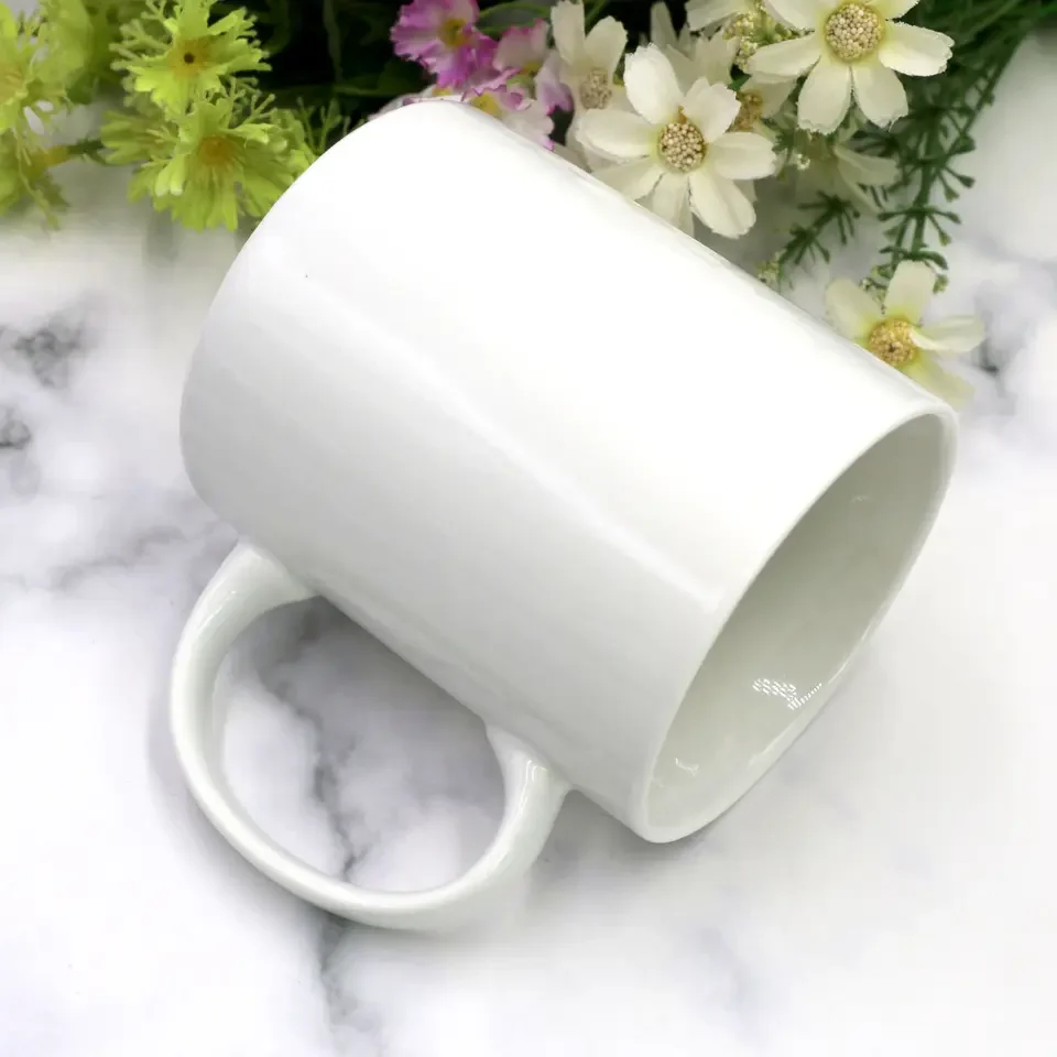 Personalized Porcelain White Mugs Customized Print Coffee Tea Mug