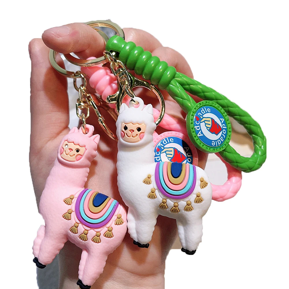 2023Cute Anime Astronaut Keychain Custom 3D PVC Keychain Factory High Quality Keychain Accessories