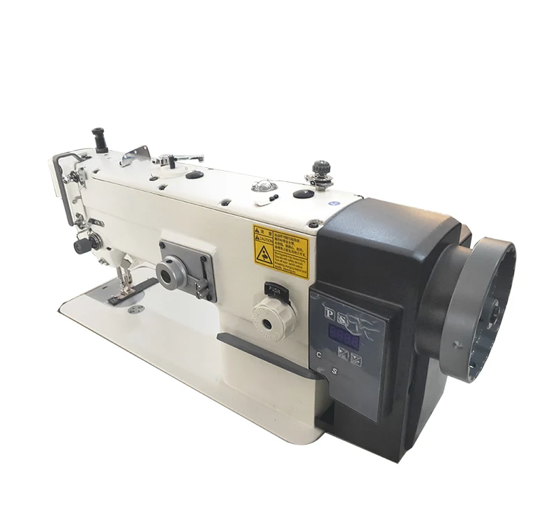 HH1530DDirect drive walking foot computerized industrial zig zag sewing machine price for heavy material