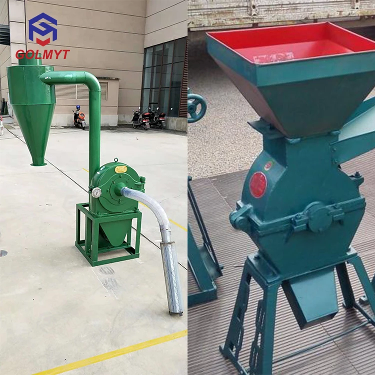 Tooth claw animal feed grain corn bean grinding milling crushing machine