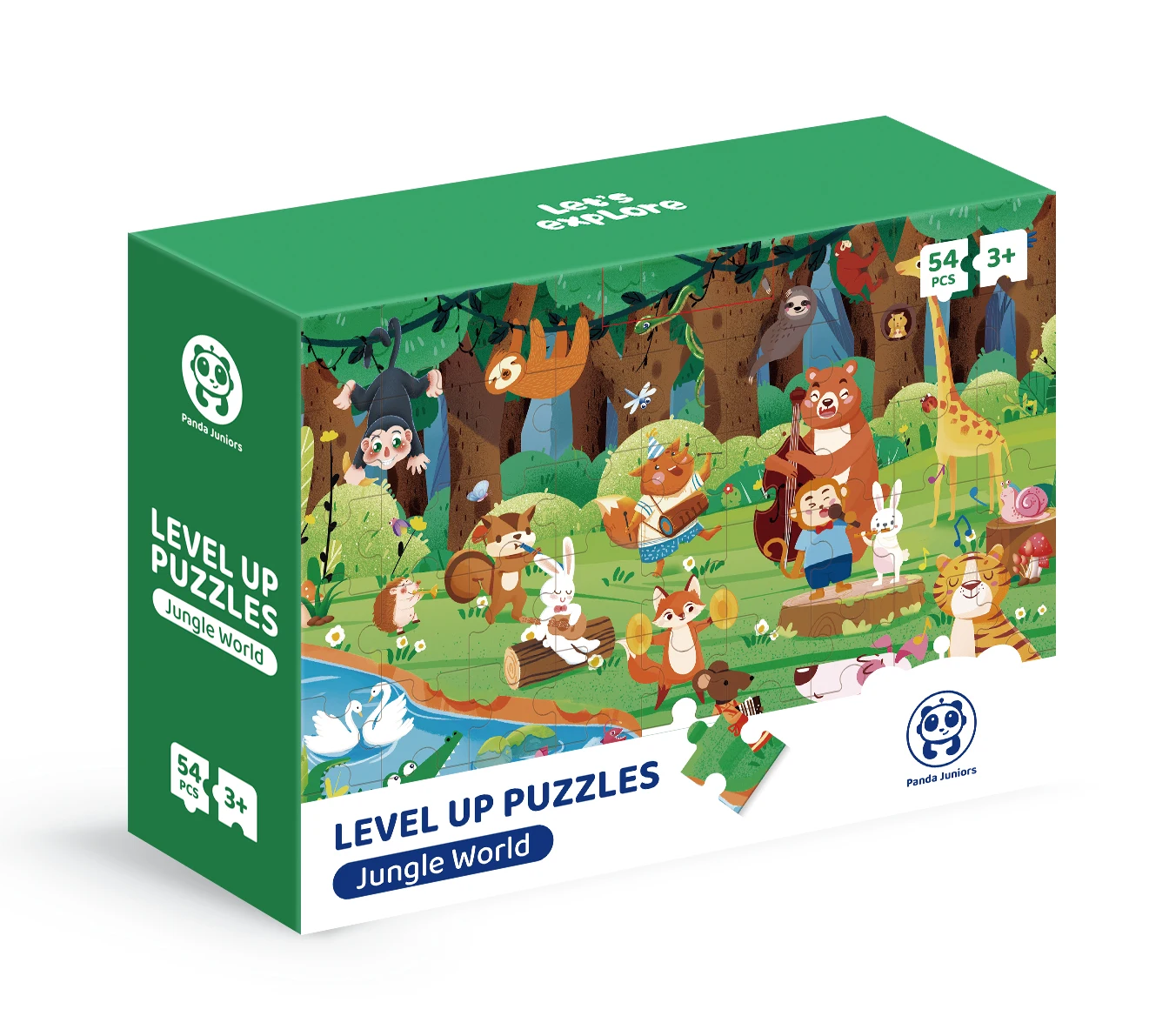 Panda Juniors Level Up Puzzles